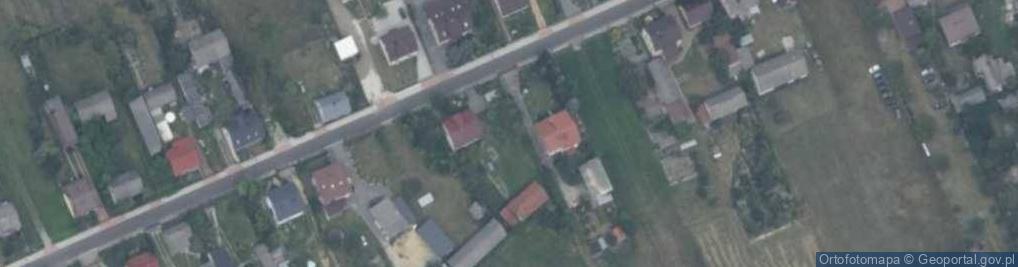 Zdjęcie satelitarne Milanowska ul.