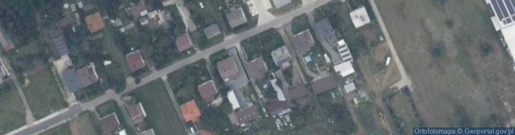 Zdjęcie satelitarne Milanowska ul.