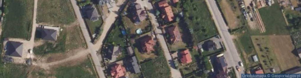 Zdjęcie satelitarne Miła ul.