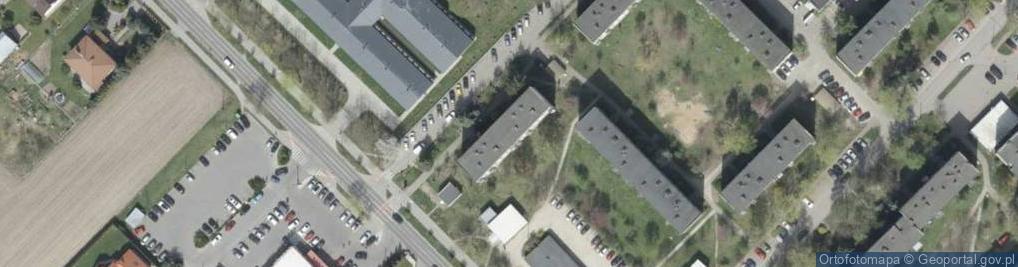 Zdjęcie satelitarne Miłosna ul.