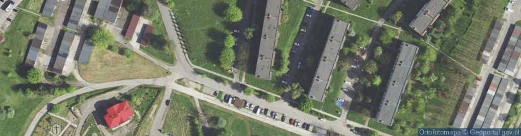 Zdjęcie satelitarne Mielecka ul.