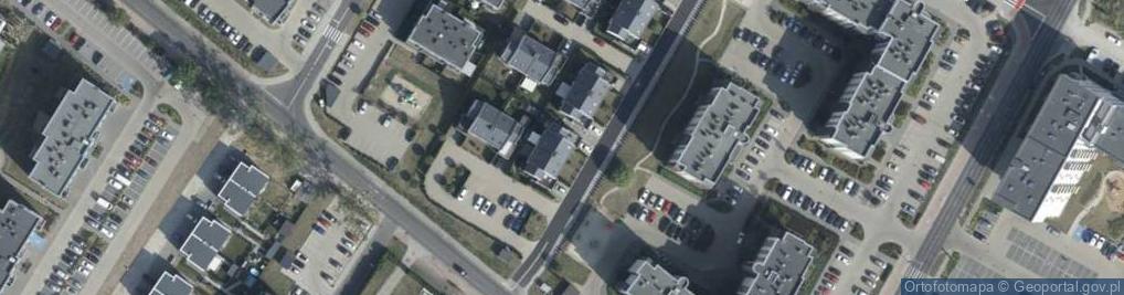 Zdjęcie satelitarne Miętowa ul.