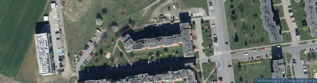 Zdjęcie satelitarne Mieszka I ul.