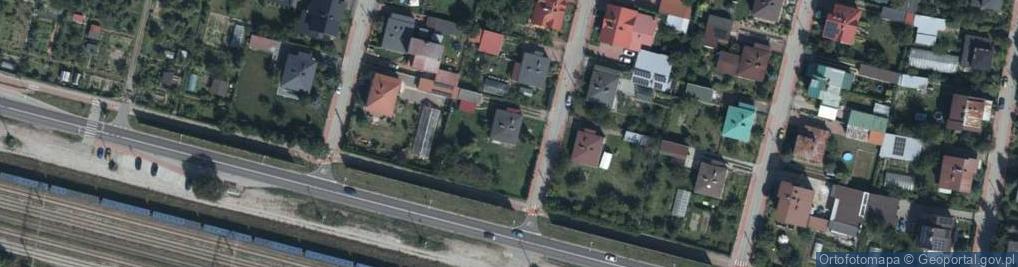 Zdjęcie satelitarne Miła ul.