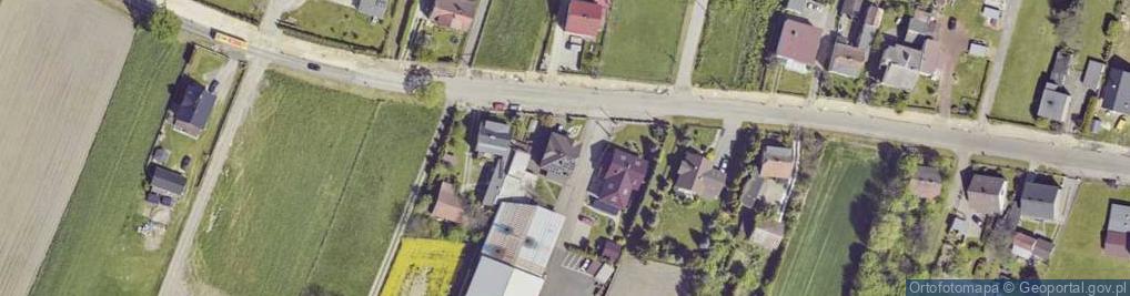 Zdjęcie satelitarne Mikulczycka ul.