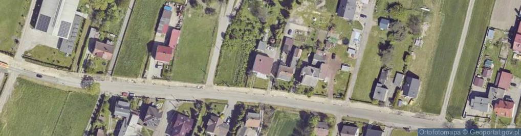 Zdjęcie satelitarne Mikulczycka ul.