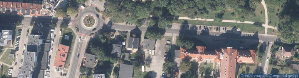 Zdjęcie satelitarne Mieszka I ul.