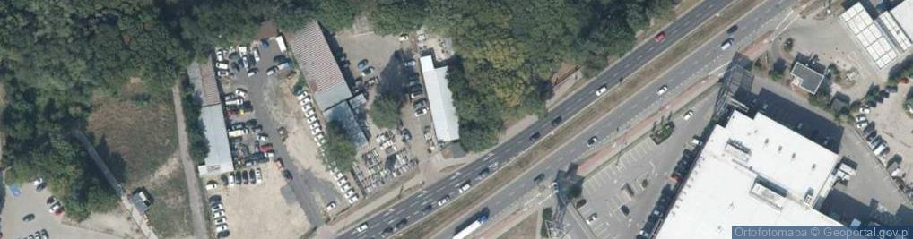 Zdjęcie satelitarne Mieszka I ul.