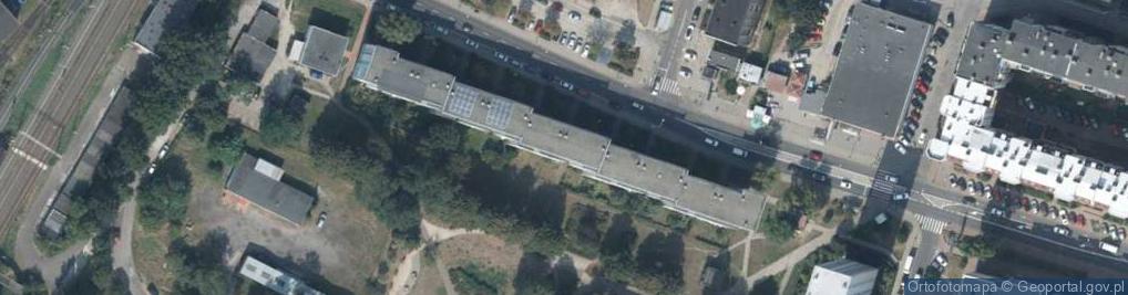 Zdjęcie satelitarne Milczańska ul.