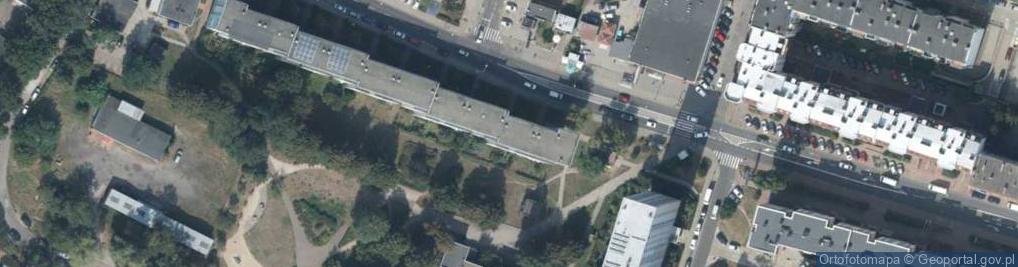 Zdjęcie satelitarne Milczańska ul.