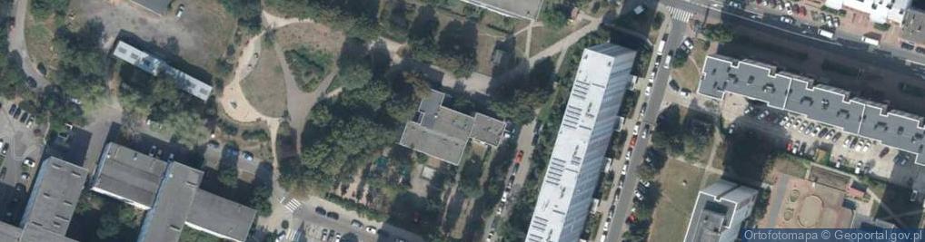 Zdjęcie satelitarne Milczańska ul.