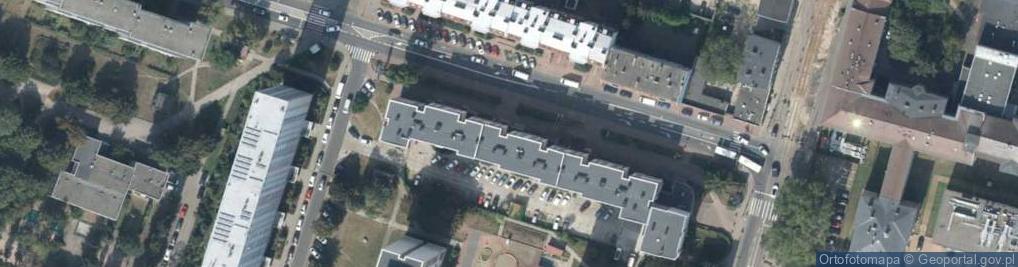 Zdjęcie satelitarne Milczańska ul.