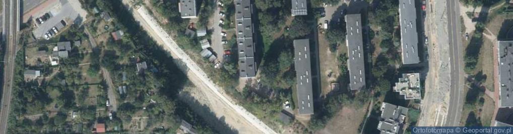 Zdjęcie satelitarne Mieszka I ul.