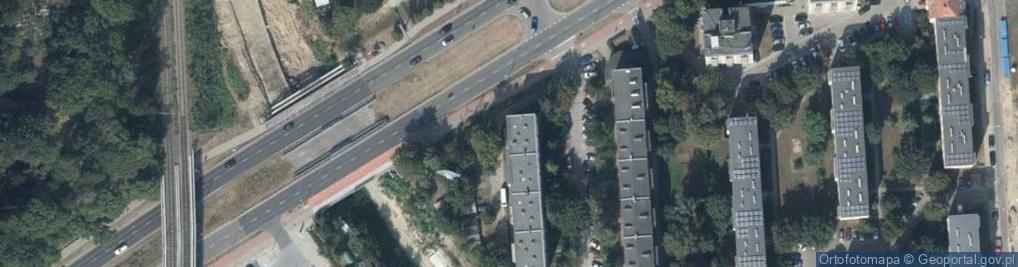Zdjęcie satelitarne Mieszka I ul.