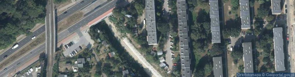 Zdjęcie satelitarne Mieszka I ul.