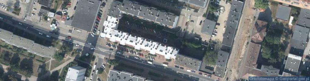 Zdjęcie satelitarne Milczańska ul.