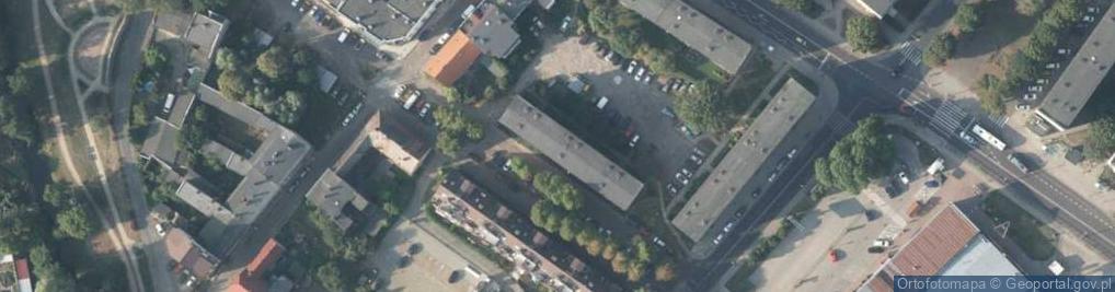 Zdjęcie satelitarne Miernicza ul.
