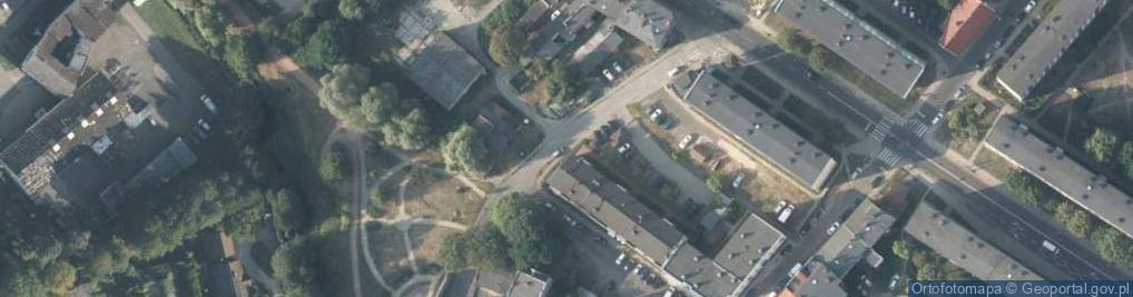 Zdjęcie satelitarne Miernicza ul.