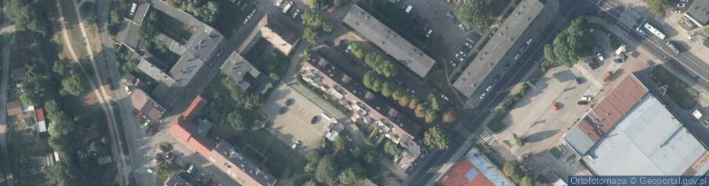 Zdjęcie satelitarne Miernicza ul.