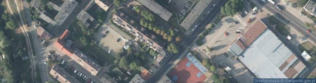 Zdjęcie satelitarne Miernicza ul.