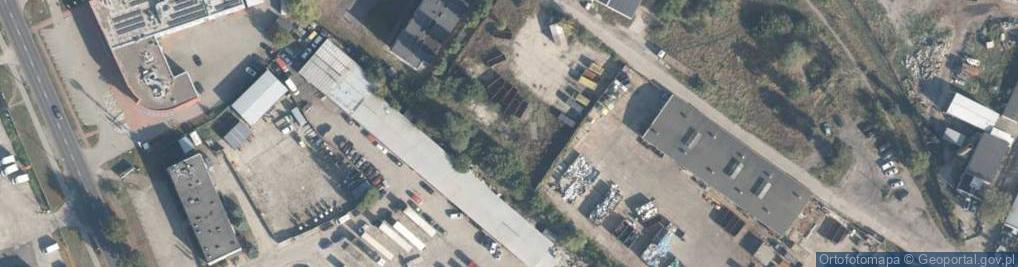 Zdjęcie satelitarne Miła ul.