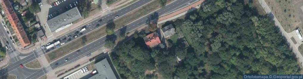 Zdjęcie satelitarne Mieszka I ul.