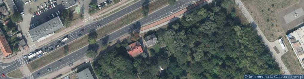 Zdjęcie satelitarne Mieszka I ul.