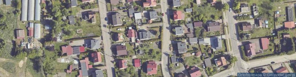 Zdjęcie satelitarne Mieszka I ul.