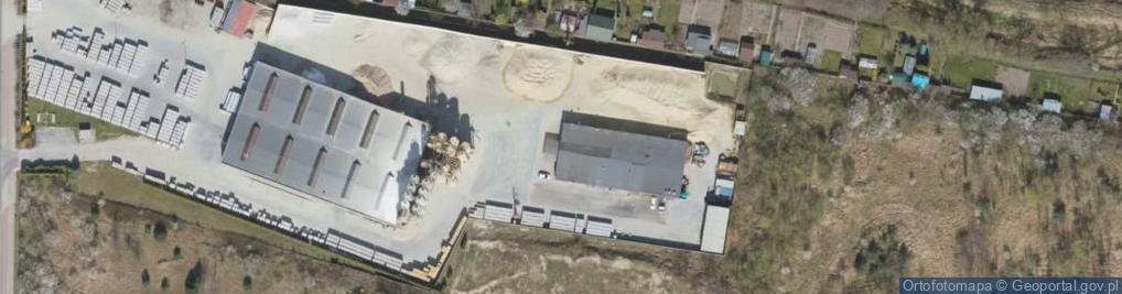 Zdjęcie satelitarne Milenijna ul.