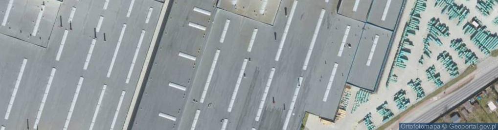 Zdjęcie satelitarne Milenijna ul.