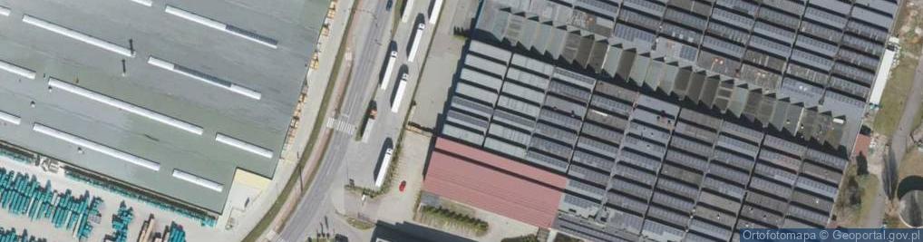 Zdjęcie satelitarne Milenijna ul.