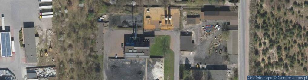 Zdjęcie satelitarne Milenijna ul.