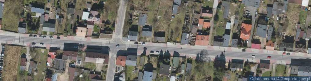 Zdjęcie satelitarne Mireckiego ul.