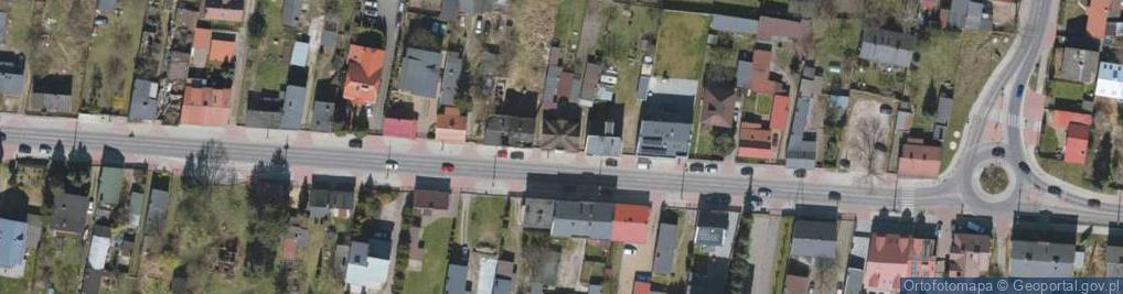 Zdjęcie satelitarne Mireckiego ul.