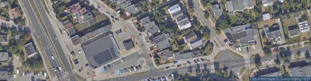 Zdjęcie satelitarne Migdałowa ul.