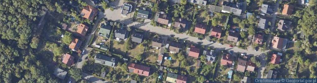 Zdjęcie satelitarne Miła ul.