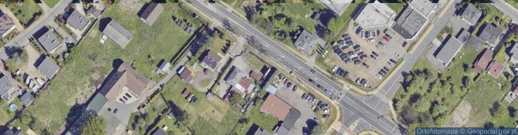 Zdjęcie satelitarne Mikołowska ul.