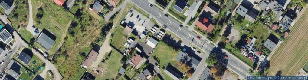 Zdjęcie satelitarne Mikołowska ul.