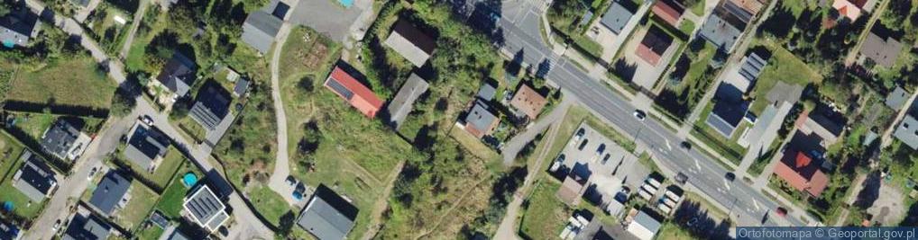 Zdjęcie satelitarne Mikołowska ul.