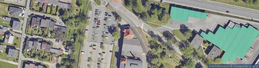 Zdjęcie satelitarne Mikołowska ul.