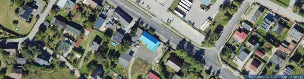 Zdjęcie satelitarne Mikołowska ul.
