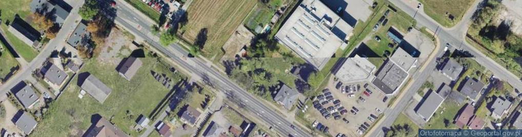 Zdjęcie satelitarne Mikołowska ul.