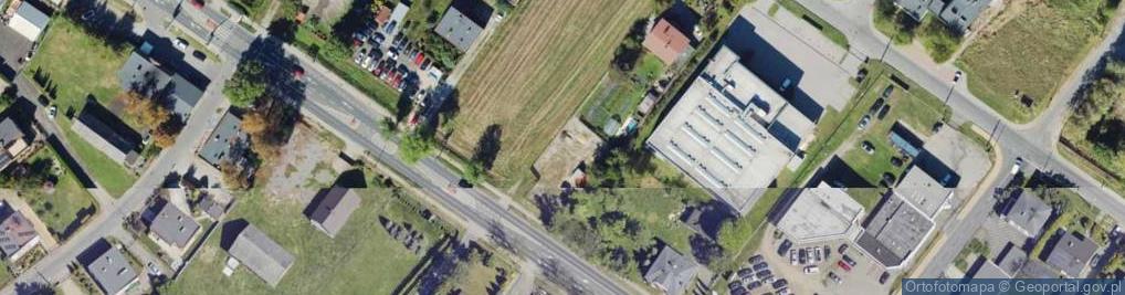 Zdjęcie satelitarne Mikołowska ul.