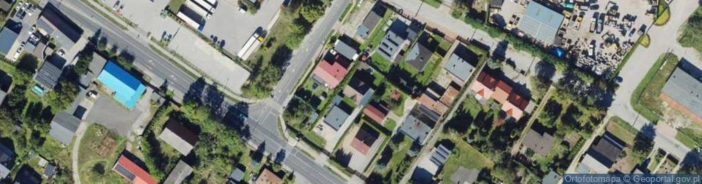 Zdjęcie satelitarne Mikołowska ul.
