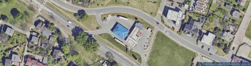 Zdjęcie satelitarne Mikołowska ul.
