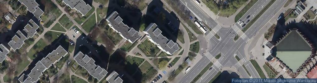 Zdjęcie satelitarne Miklaszewskiego Jana ul.