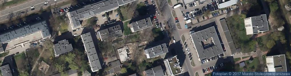 Zdjęcie satelitarne Międzynarodowa ul.