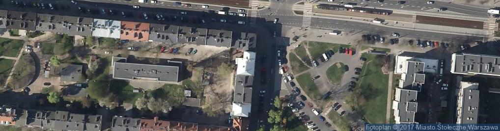 Zdjęcie satelitarne Międzyborska ul.