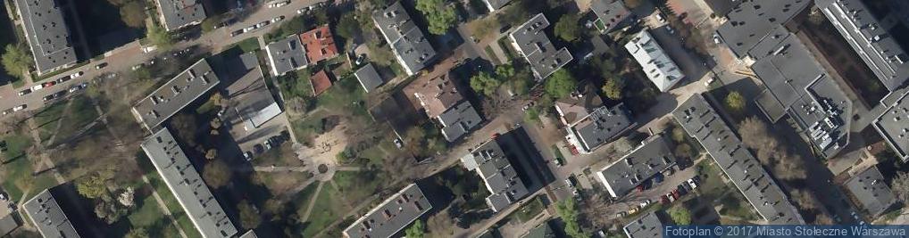 Zdjęcie satelitarne Międzyborska ul.