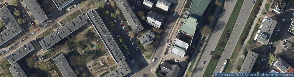 Zdjęcie satelitarne Międzyborska ul.